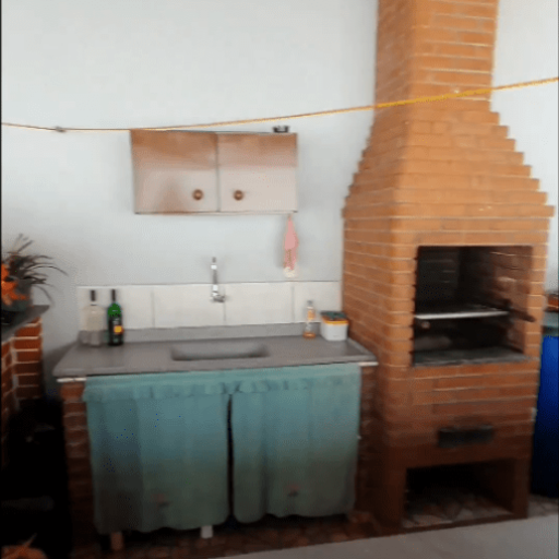 13 - Churrasqueira e pia